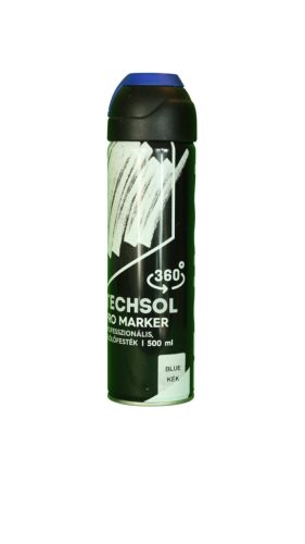 TECHSOL Jelölő spray kék 500 ml.