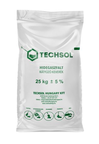 Techsol zsákos hidegaszfalt