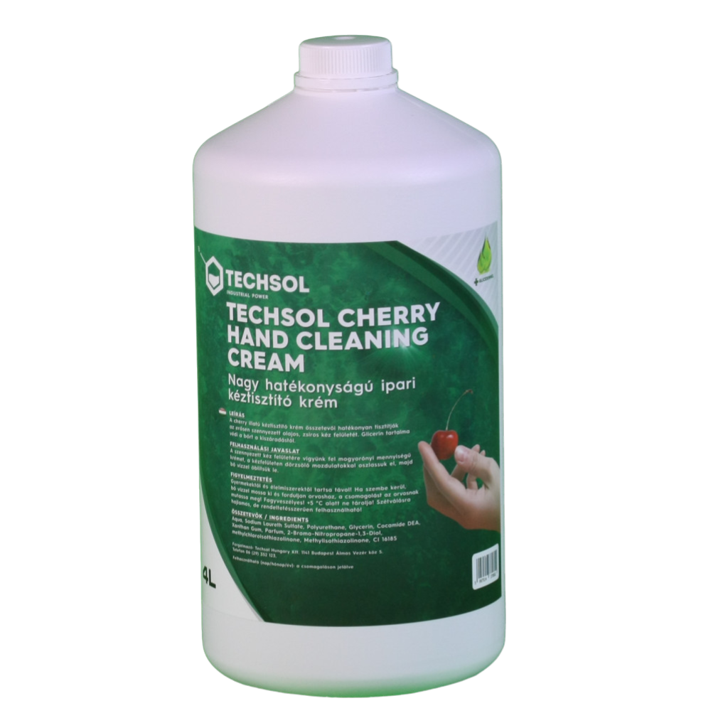 Techsol Cherry Hand 4 literes kéztisztító krém