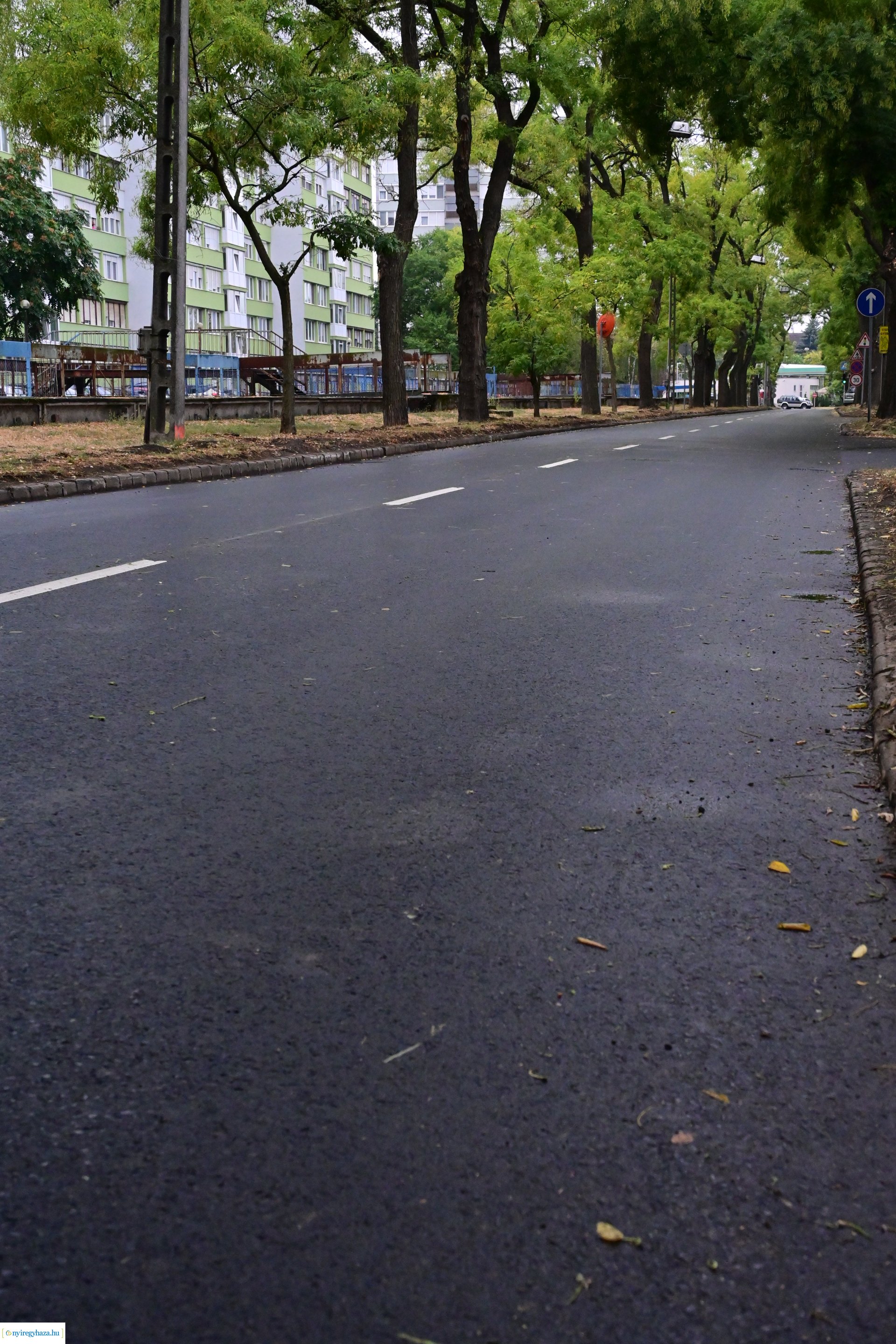 Utcai kátyúzási munka